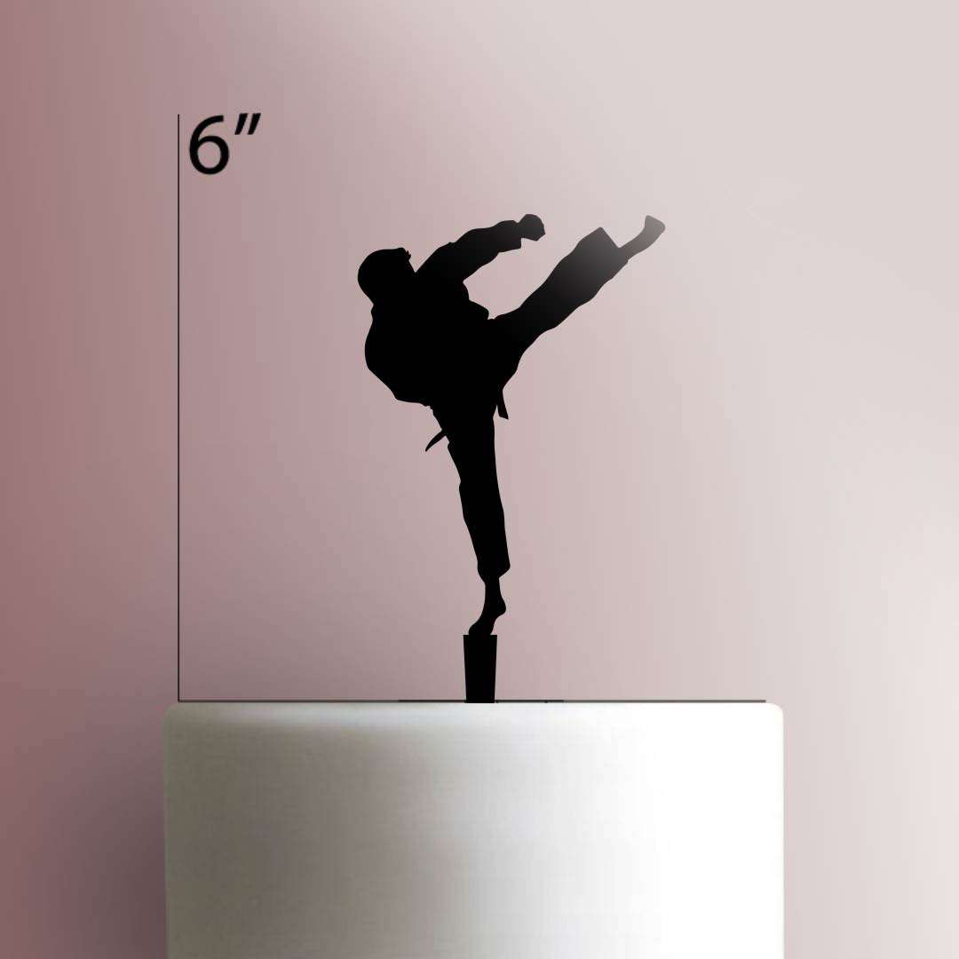 Karate Cake Topper 100