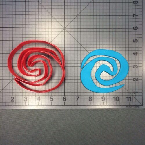 Moana- Swirl 100 Cookie Cutter (Cartoon Cutter 121 Cookie Cutter)
