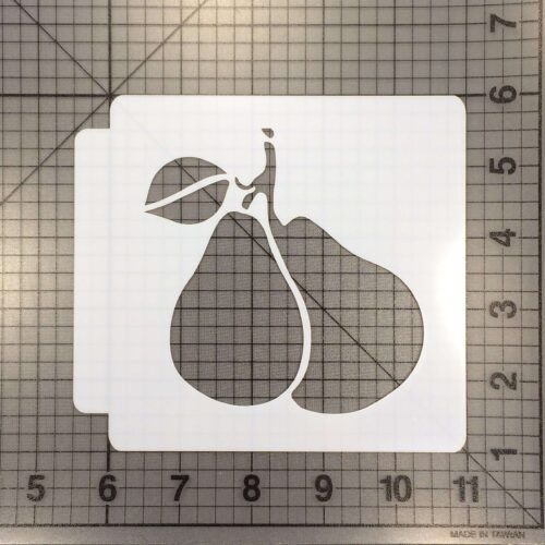 Pear Stencil 100