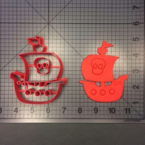 Pirate Ship 102 Cookie Cutter