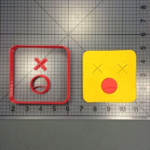 Square Emoji 102 Cookie Cutter Set
