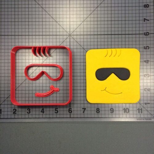 Square Emoji 103 Cookie Cutter Set