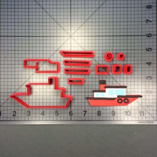 Tugboat 100 Cookie Cutter Set