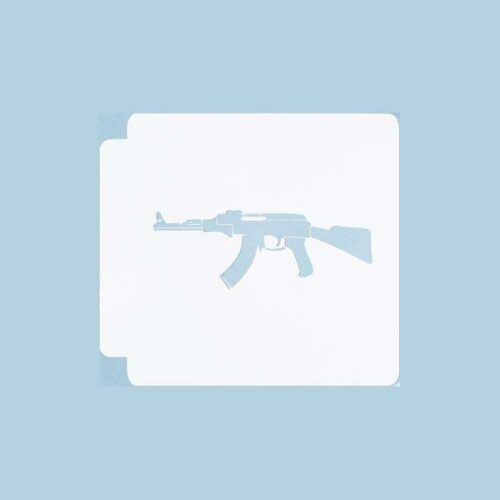 AK 47 Stencil 100