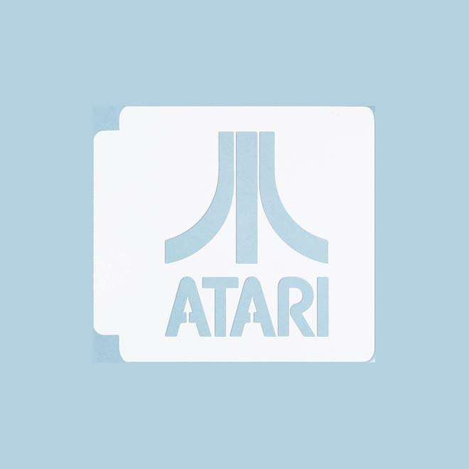 Atari Logo Stencil 100