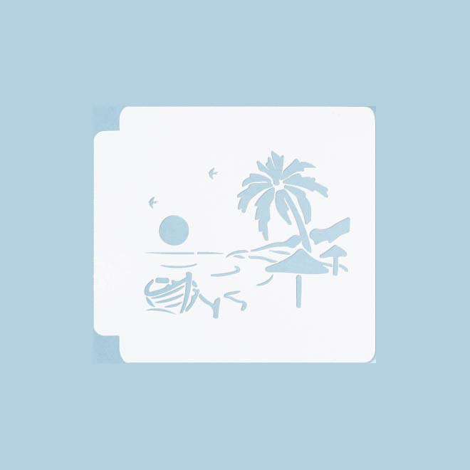 Beach Stencil 102