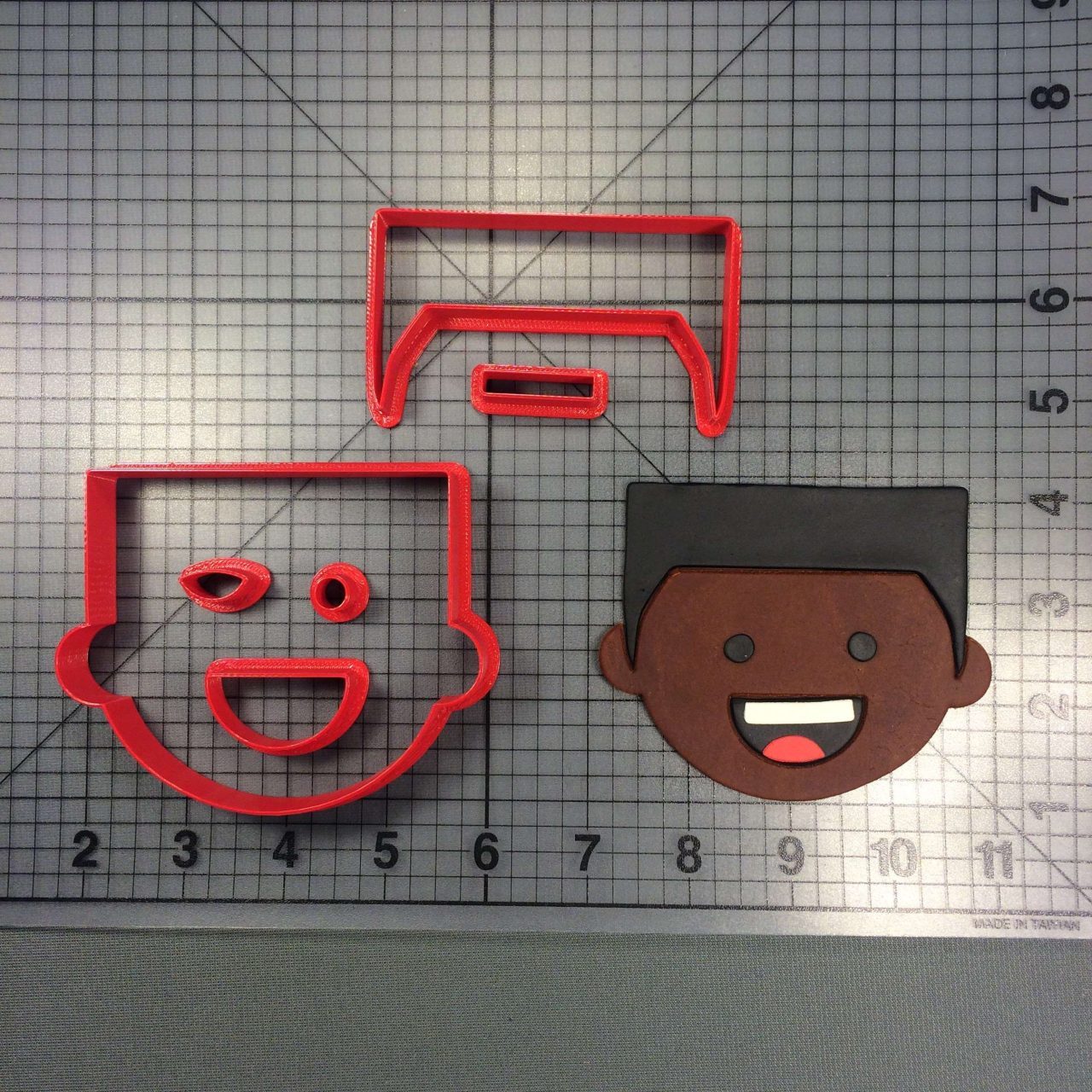 Boy Face 102 Cookie Cutter Set