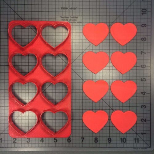 Heart 266-D003 Multi Cutter (2 inch x 8 qty)