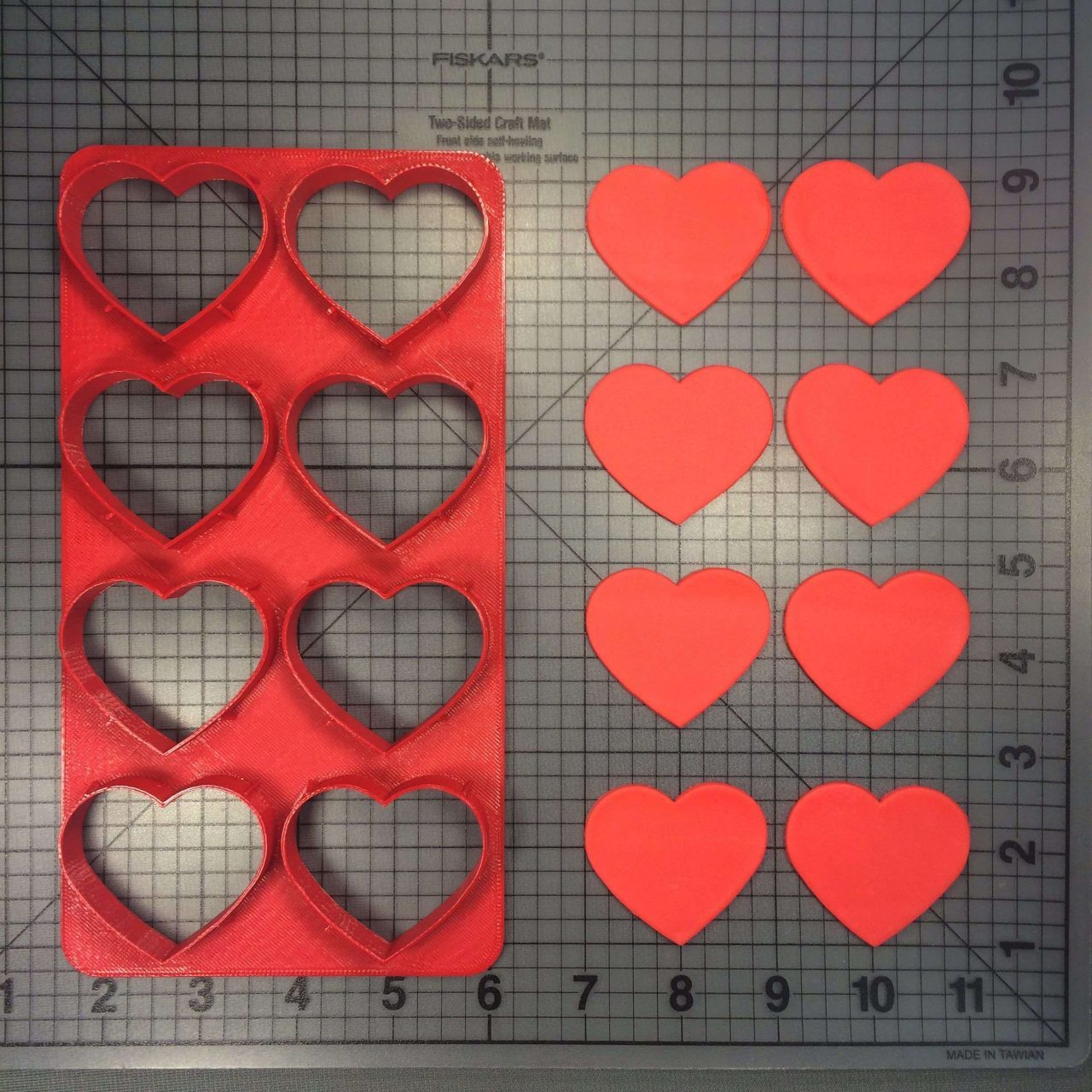 Heart 266-D003 Multi Cutter (1 inch x 15 qty)