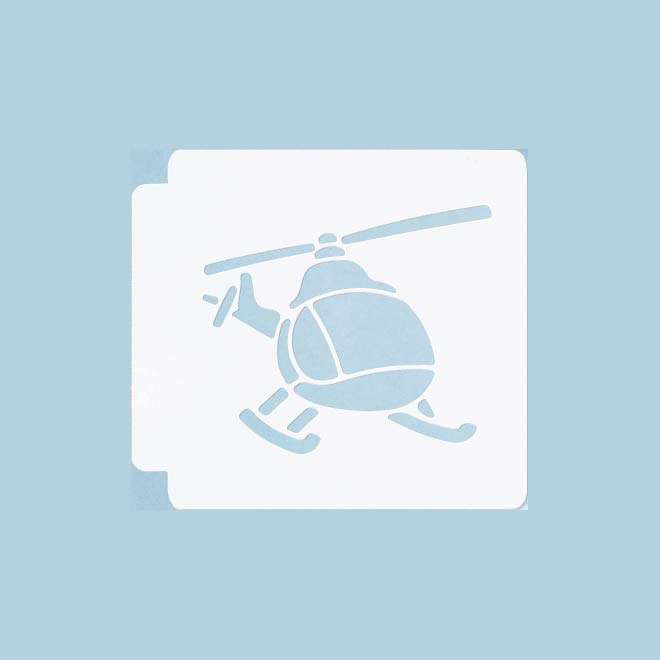 Helicopter Stencil 100