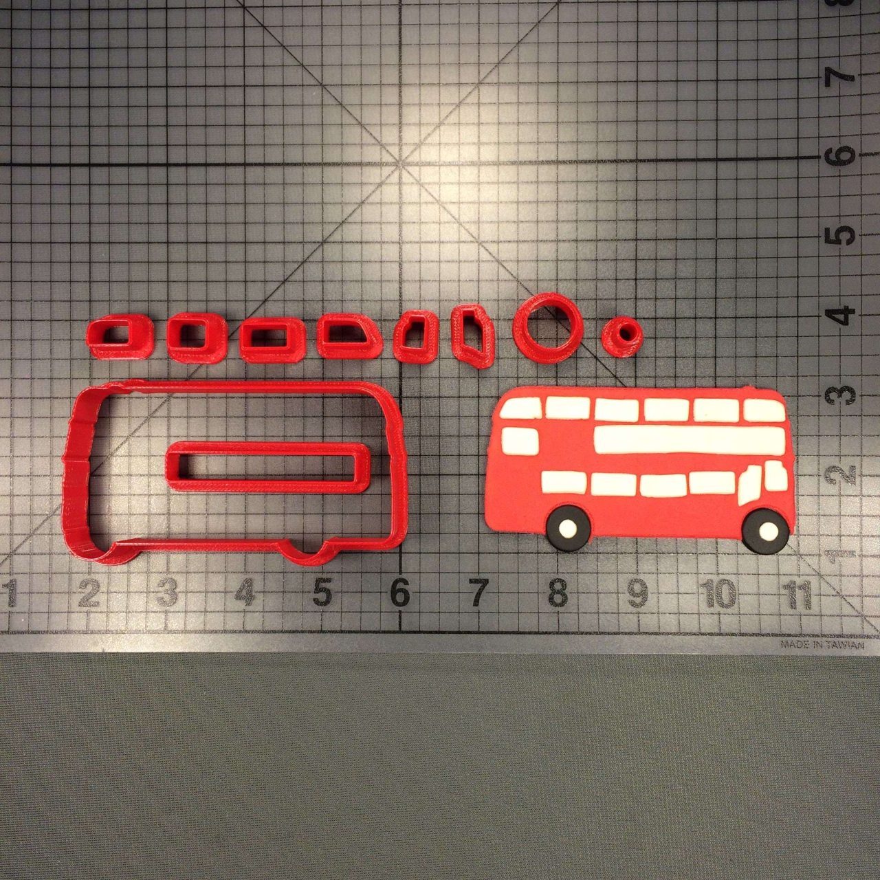 London Bus 266-049 Cookie Cutter Set