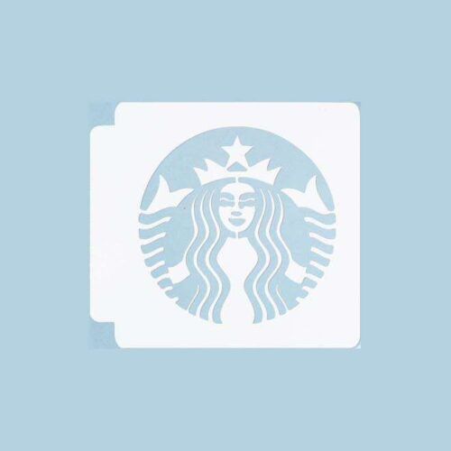Starbucks Logo Stencil 100