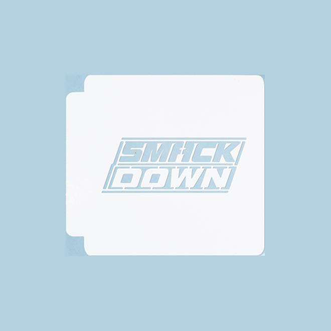 WWE Smack Down Stencil 100