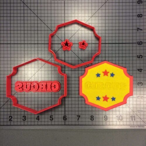 Circus Sign 266-116 Cookie Cutter Set