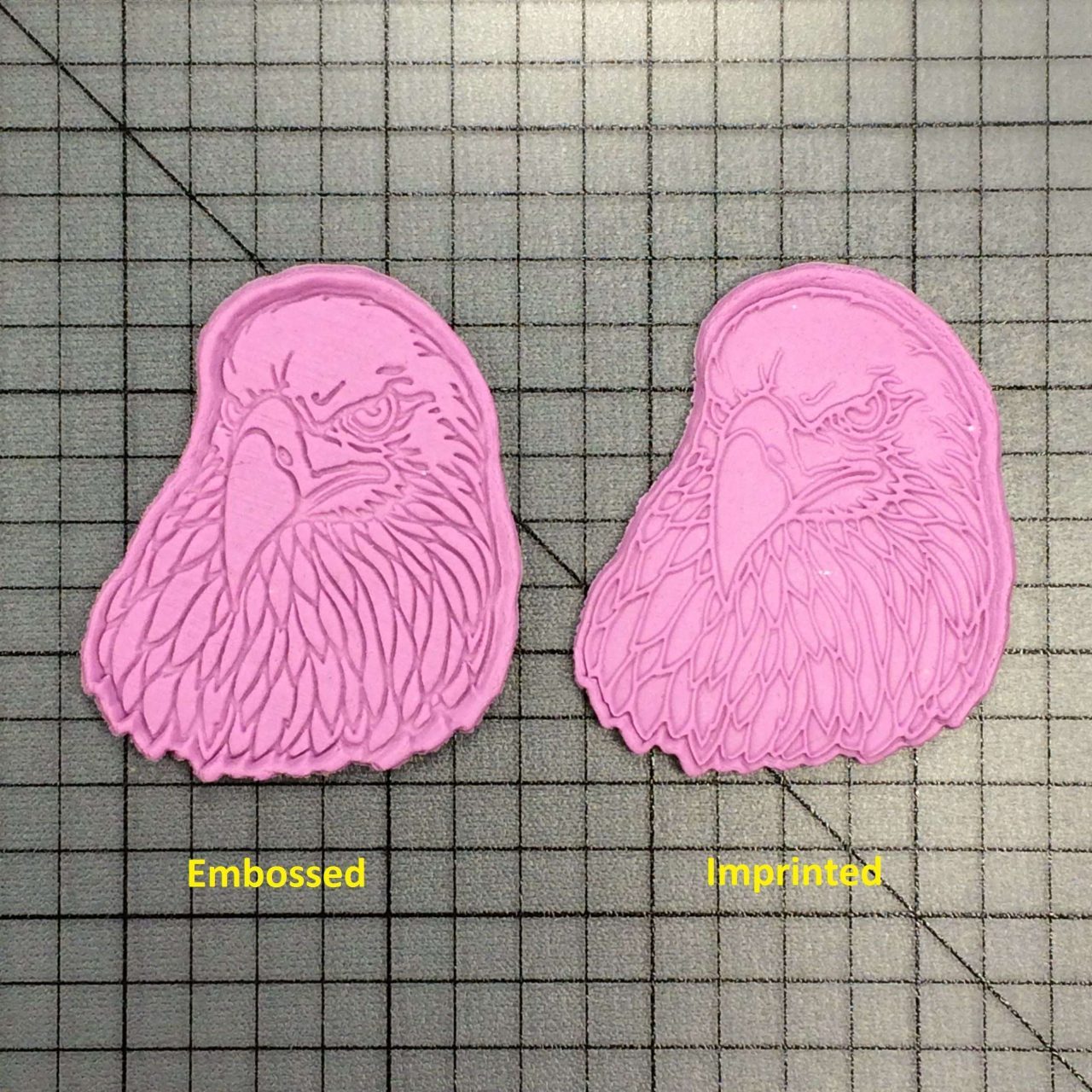 Bald Eagle 227-026 Cookie Cutter and Stamp Written