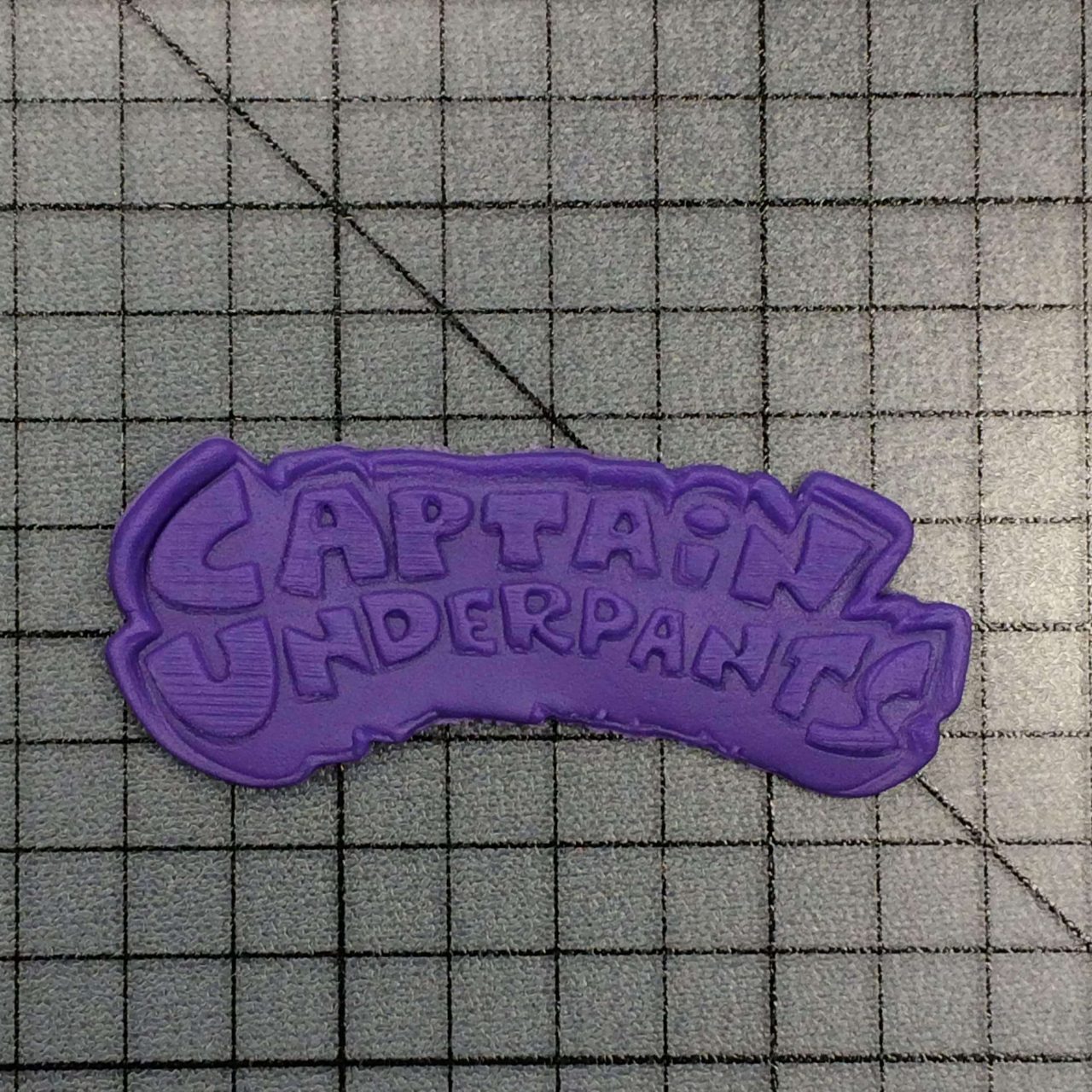 Captain Underpants 100 Cookie Cutter and Acrylic Stamp - Image 4