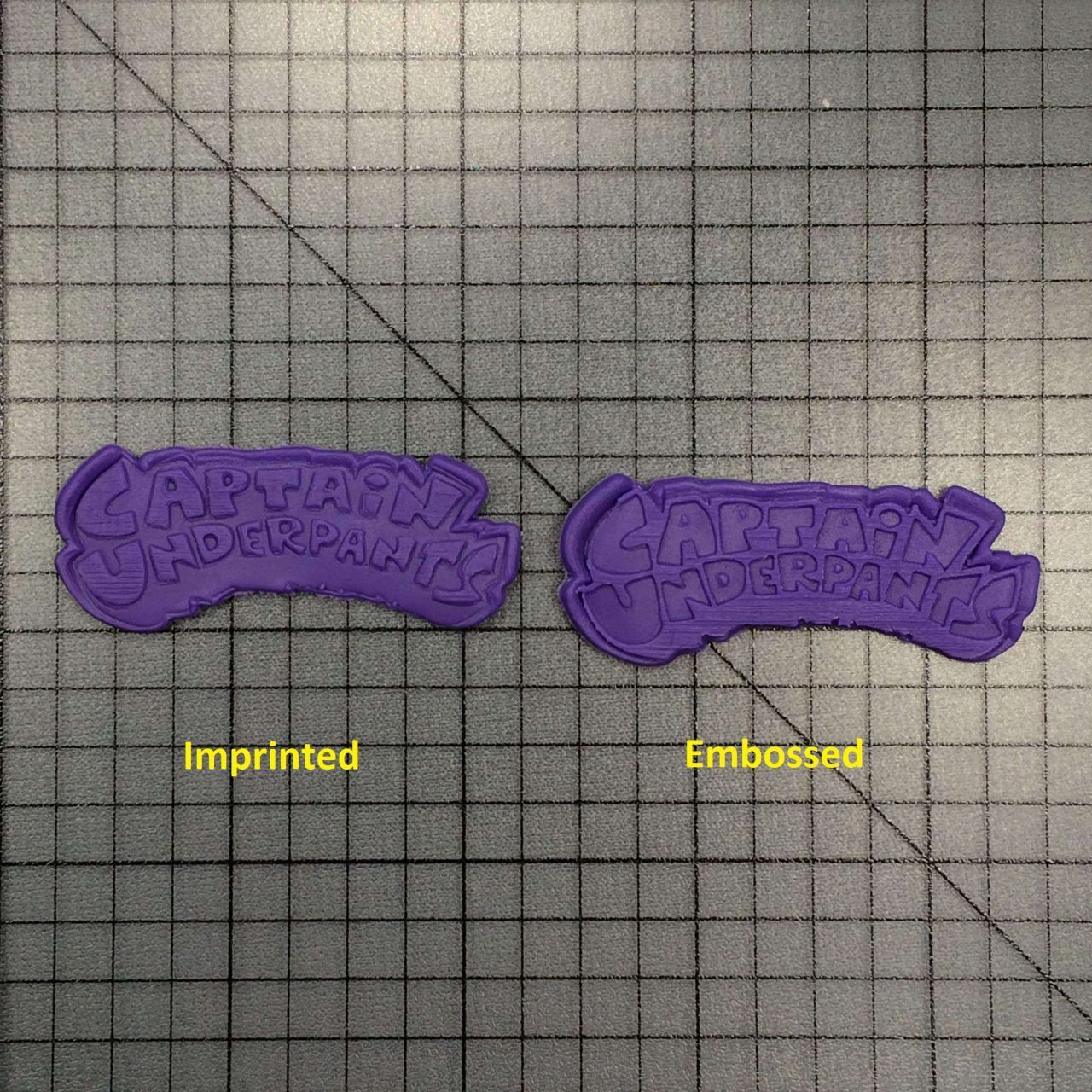 Captain Underpants 100 Cookie Cutter and Acrylic Stamp - Image 5