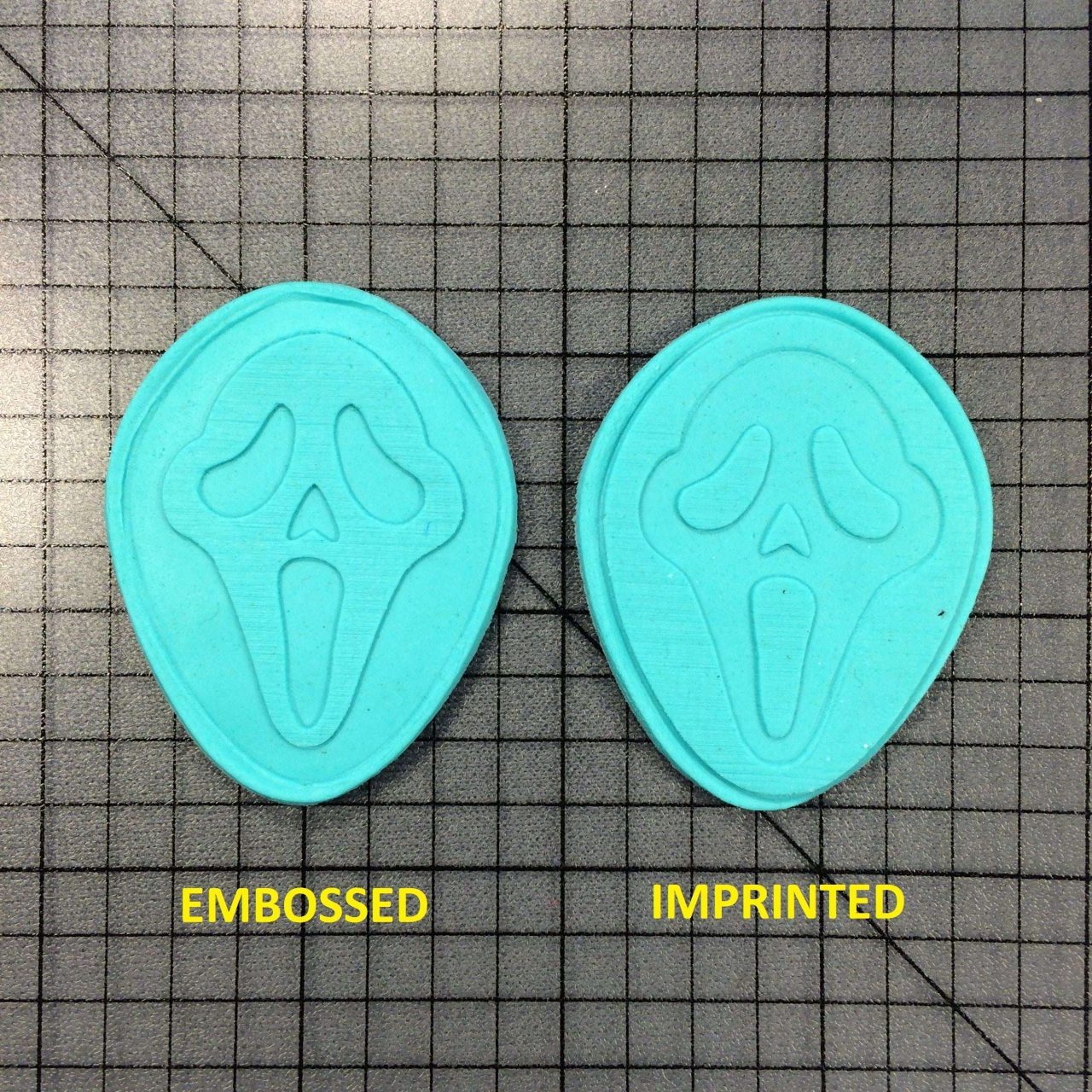 Scream 100 Cookie Cutter and Acrylic Stamp - Image 5
