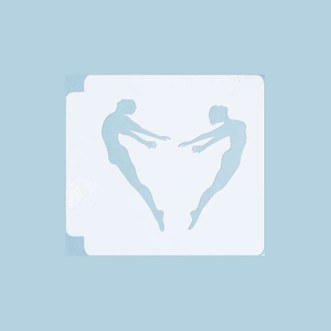 Acrobat Heart 783-180 Stencil
