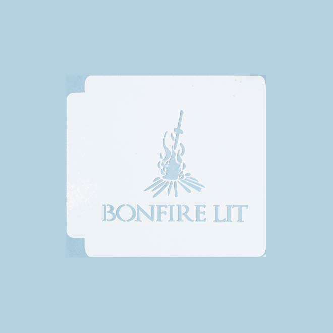 Bonfire Lit 789-075 Stencil