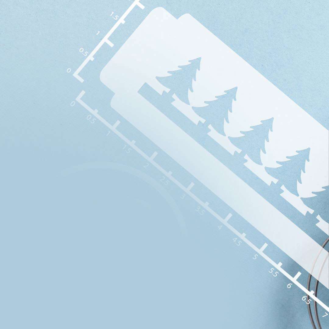 Christmas Tree 783-053 Stencil Strip (1)