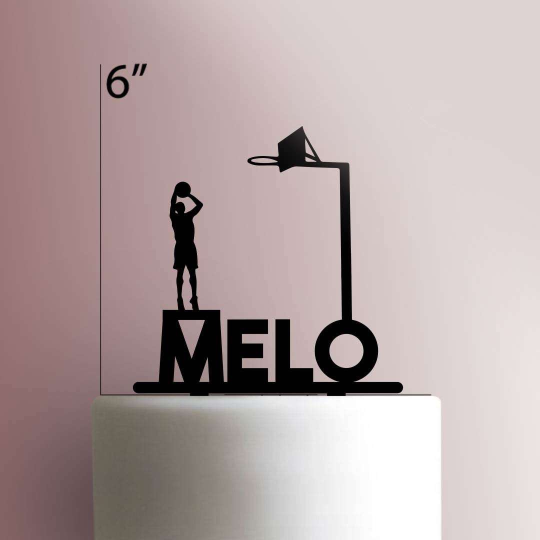 Custom Basketball 225-050 Cake Topper