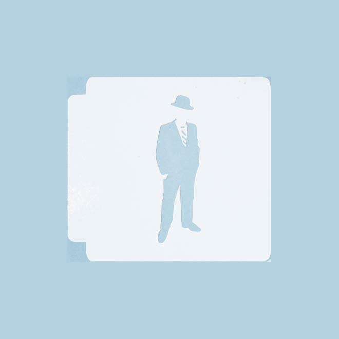 Gentleman Silhouette 783-182 Stencil
