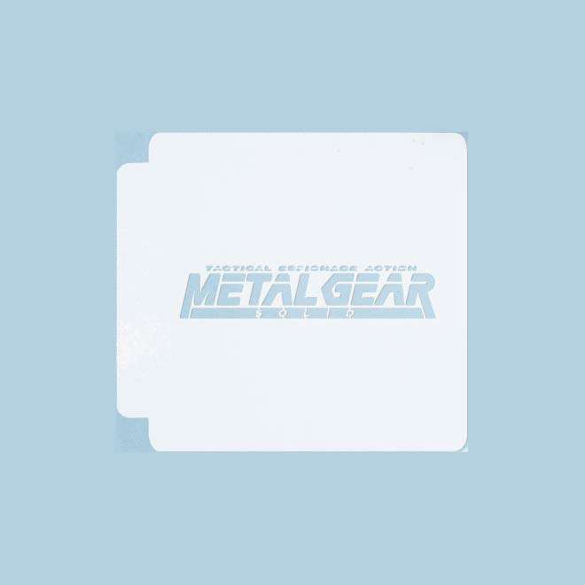 Metal Gear Solid 783-046 Stencil