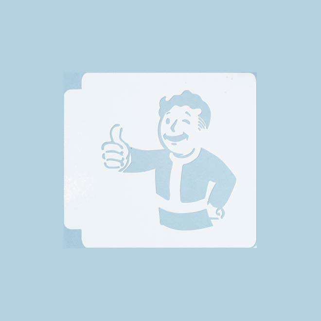 Pip Boy 789-045 Stencil