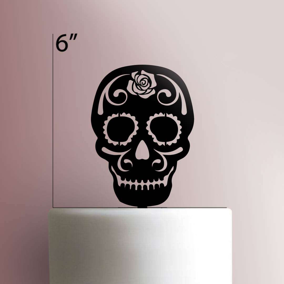 Skull 225-040 Cake Topper