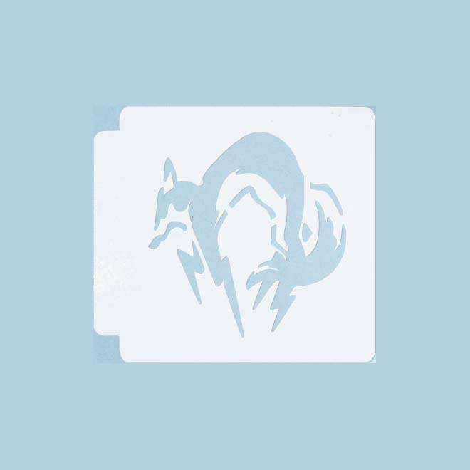 XOF Fox Logo 783-079 Stencil