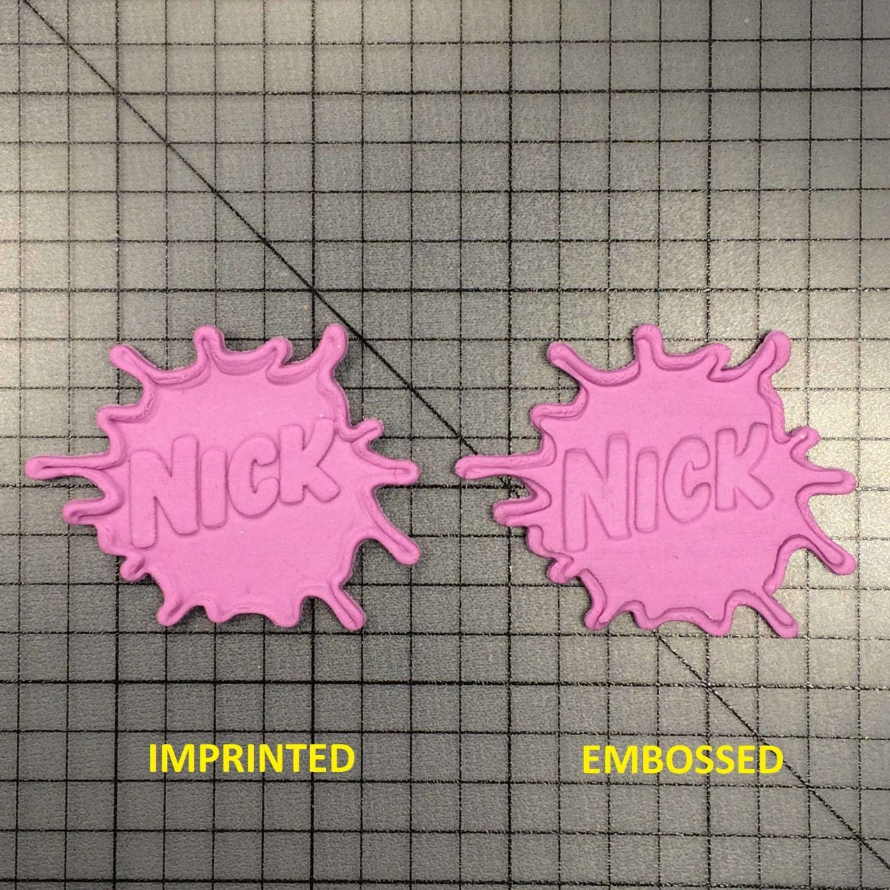 Nickelodeon Logo 100 Cookie Cutter and Stamp (Imprinted)
