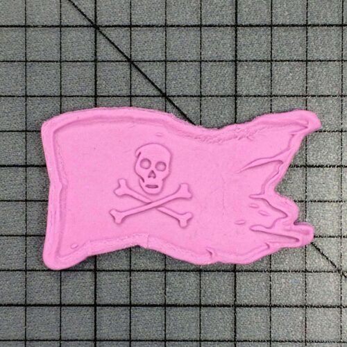 Pirate Flag 101 Cookie Cutter and Stamp (Embossed 2)