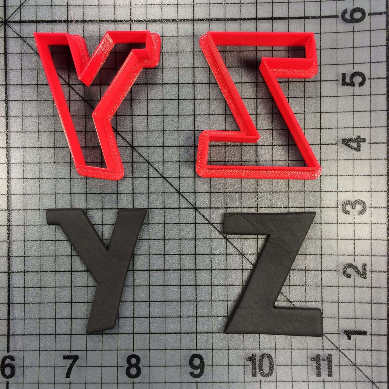 Pokemon Font Uppercase Cookie Cutter Set - Image 3