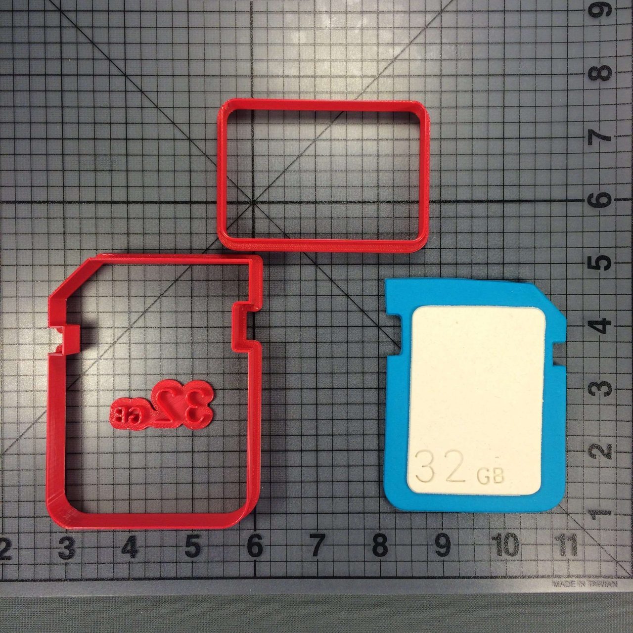 SD Card 266-107 Cookie Cutter Set