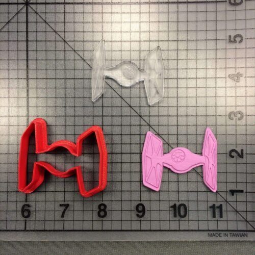 Star Wars - Tie Fighter 227-001 Cookie Cutter and Stamp Embossed (2)
