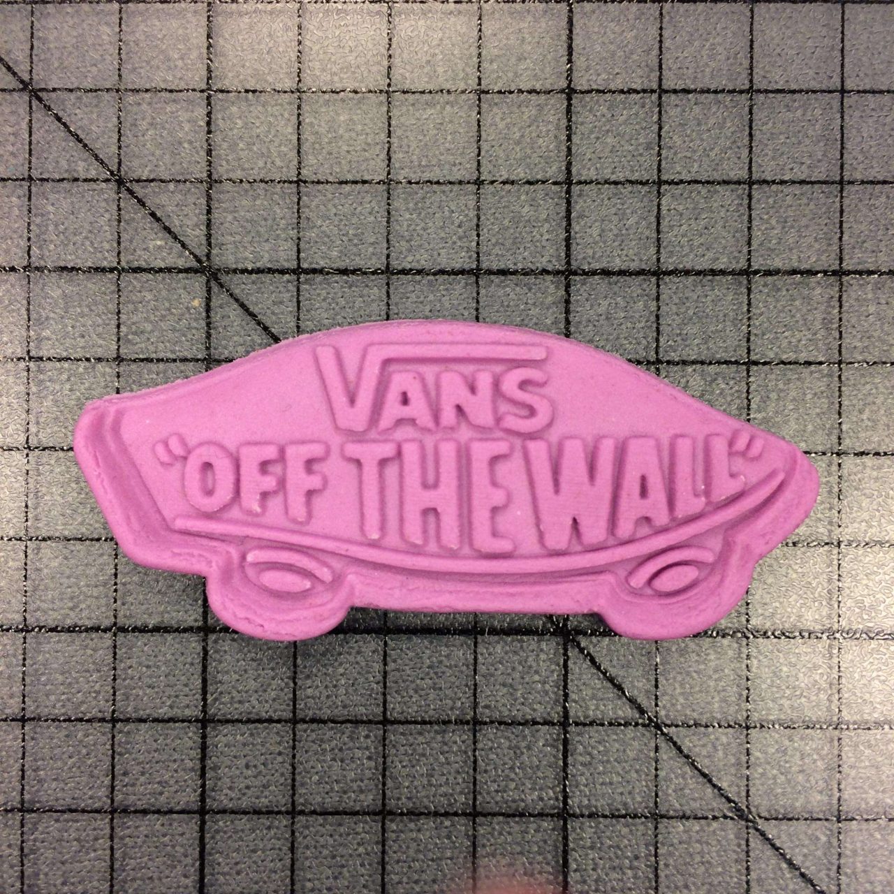 Vans Logo 100 Cookie Cutter and Stamp (Embossed 1)