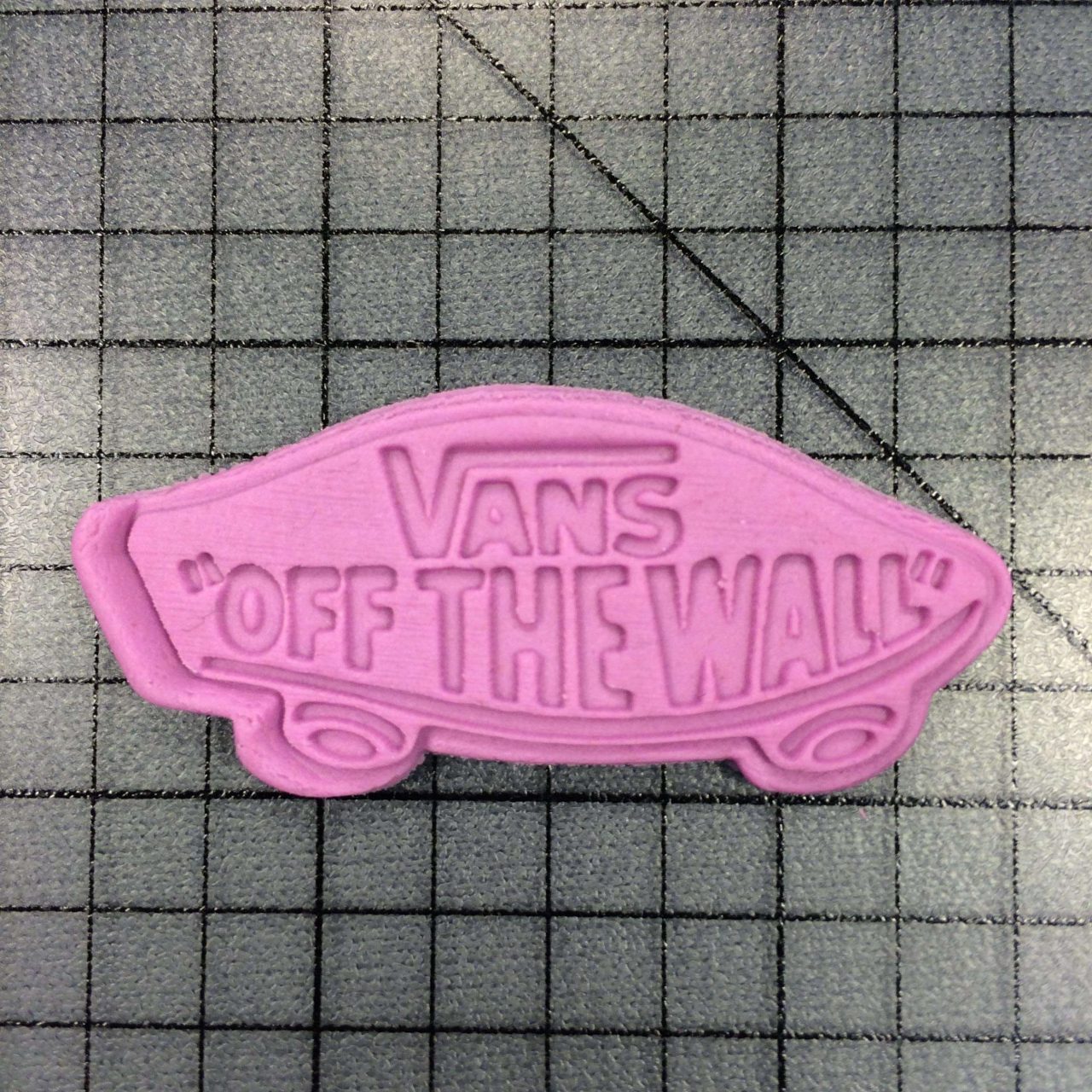 Vans Logo 100 Cookie Cutter and Stamp (Imprinted 2)