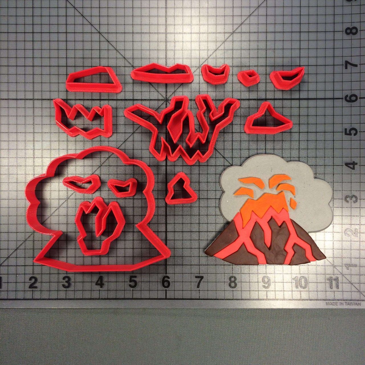 Volcano 266-112 Cookie Cutter Set