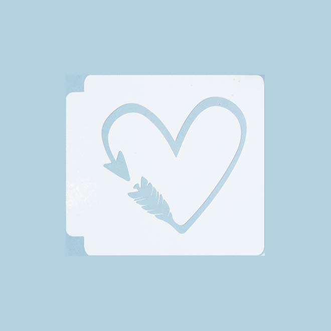 Arrow Heart 783-194 Stencil