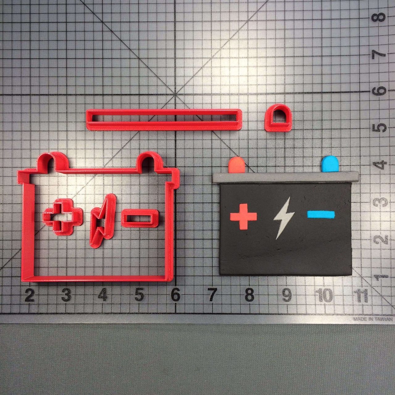Car Battery 266-242 Cookie Cutter Set
