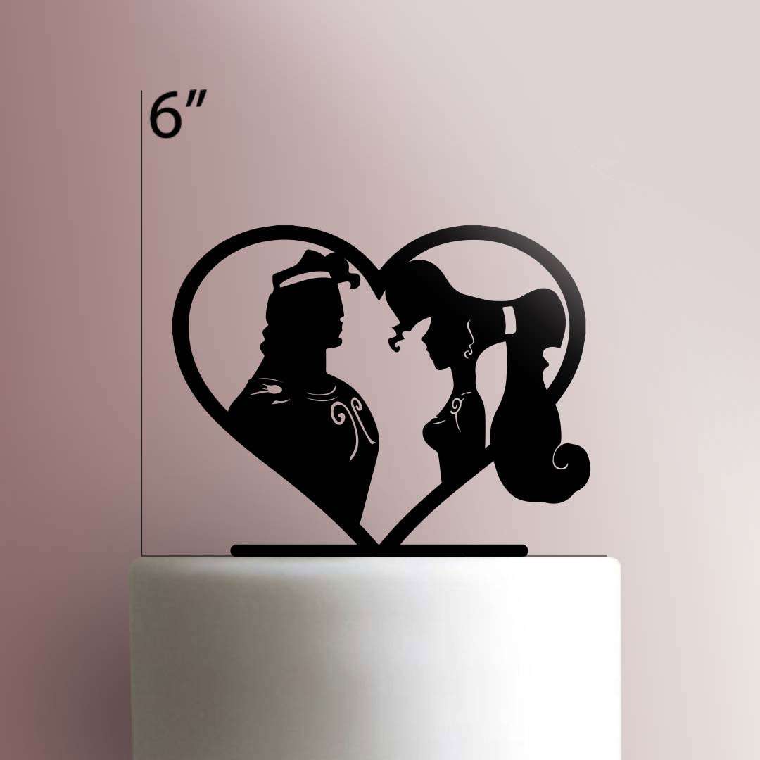 Hercules and Meg 225-112 Cake Topper