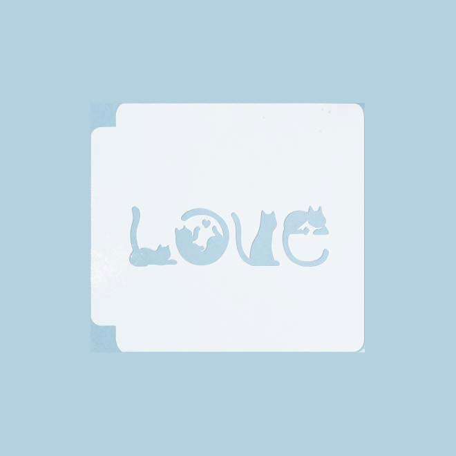 Love Cats 783-227 Stencil