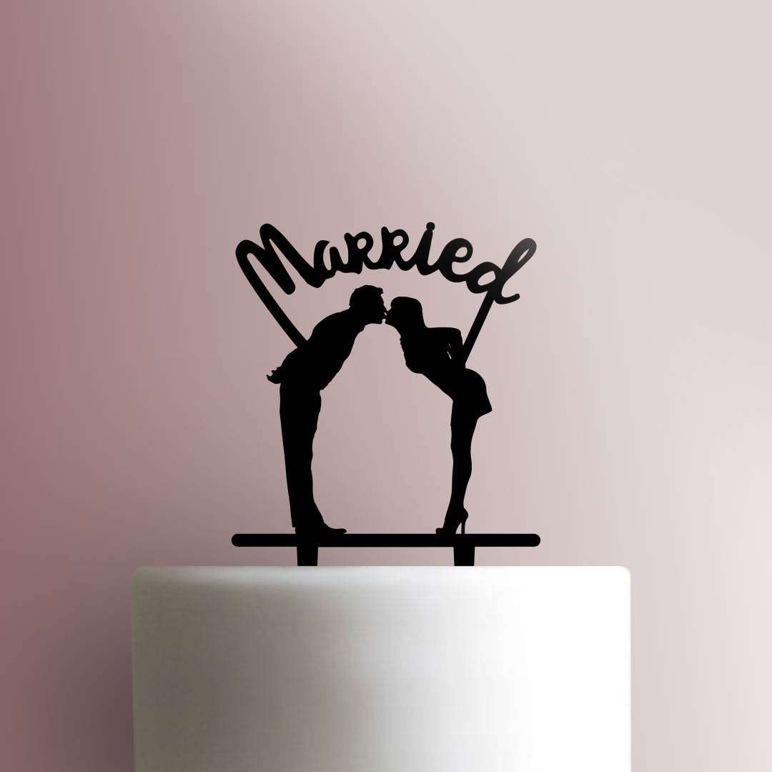 Married 225-066 Cake Topper