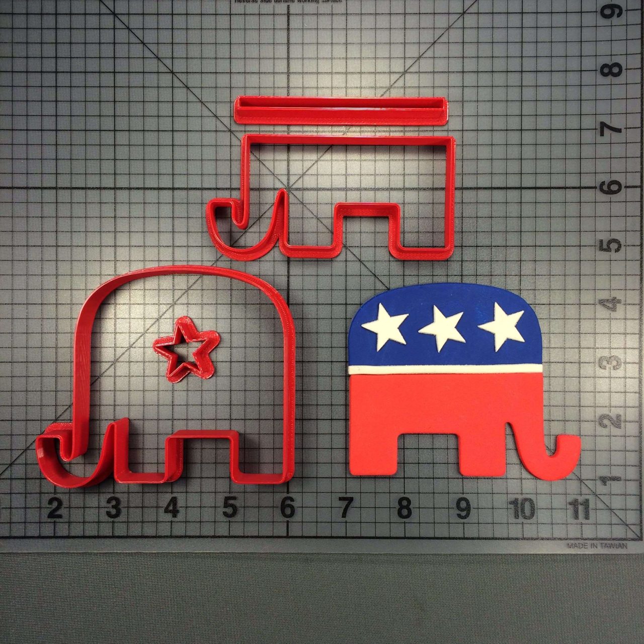 Republican Party 266-251 Cookie Cutter Set