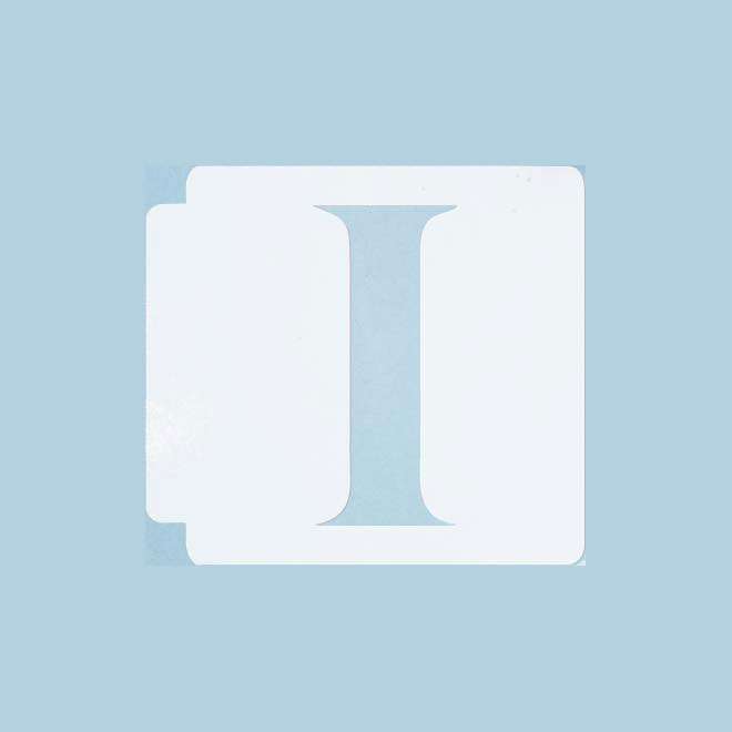 Roman Numeral - I 783-257 Stencil