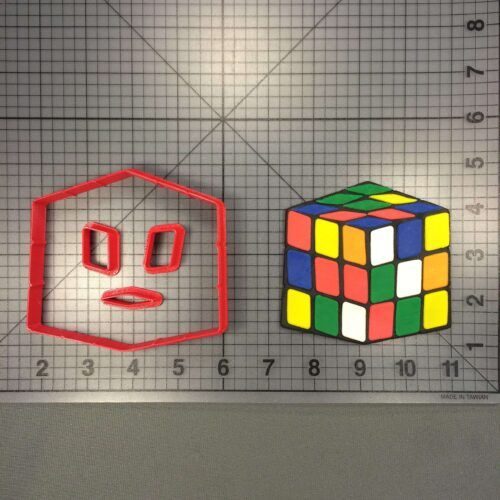 Rubiks Cube 266-257 Cookie Cutter Set
