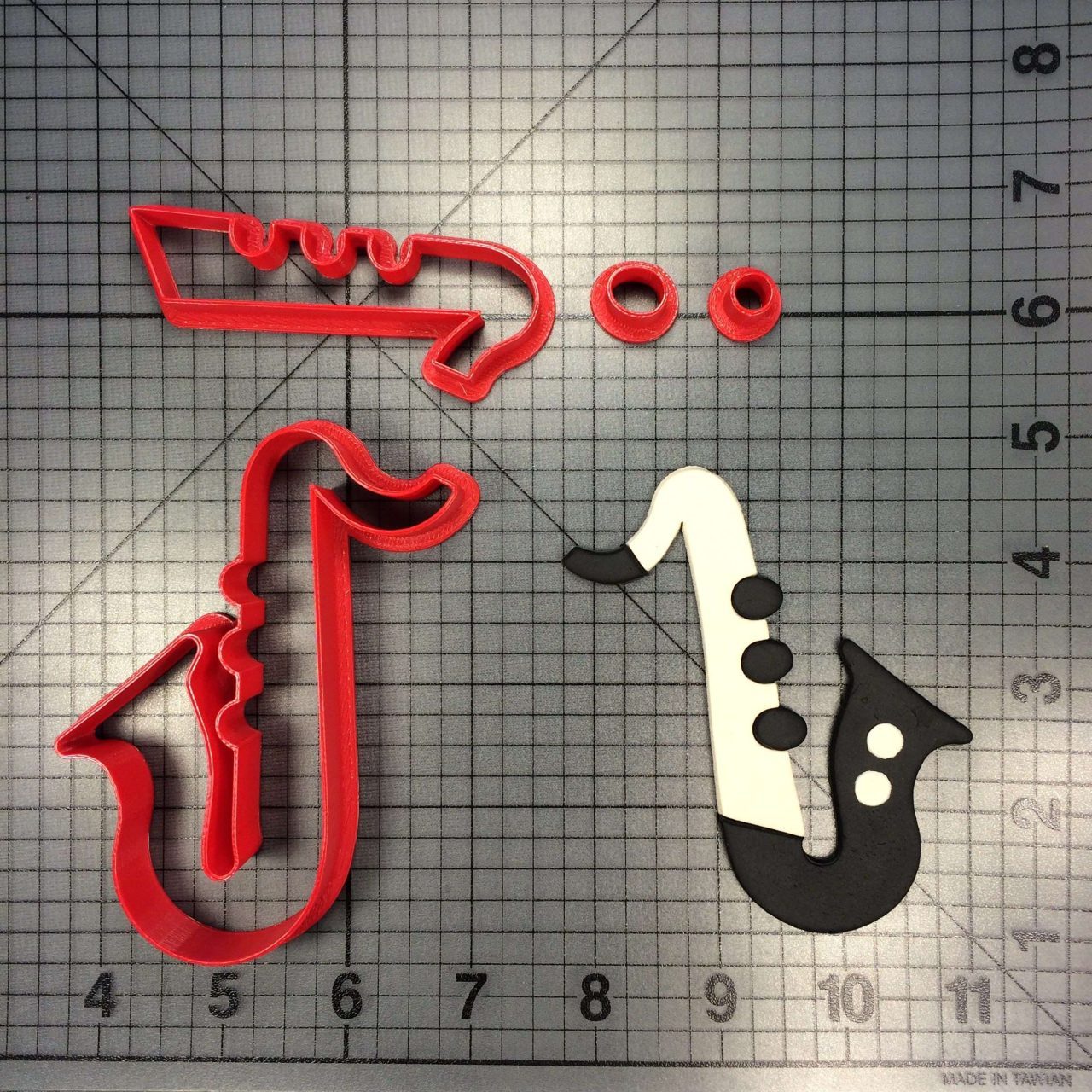 Saxophone 266-240 Cookie Cutter Set