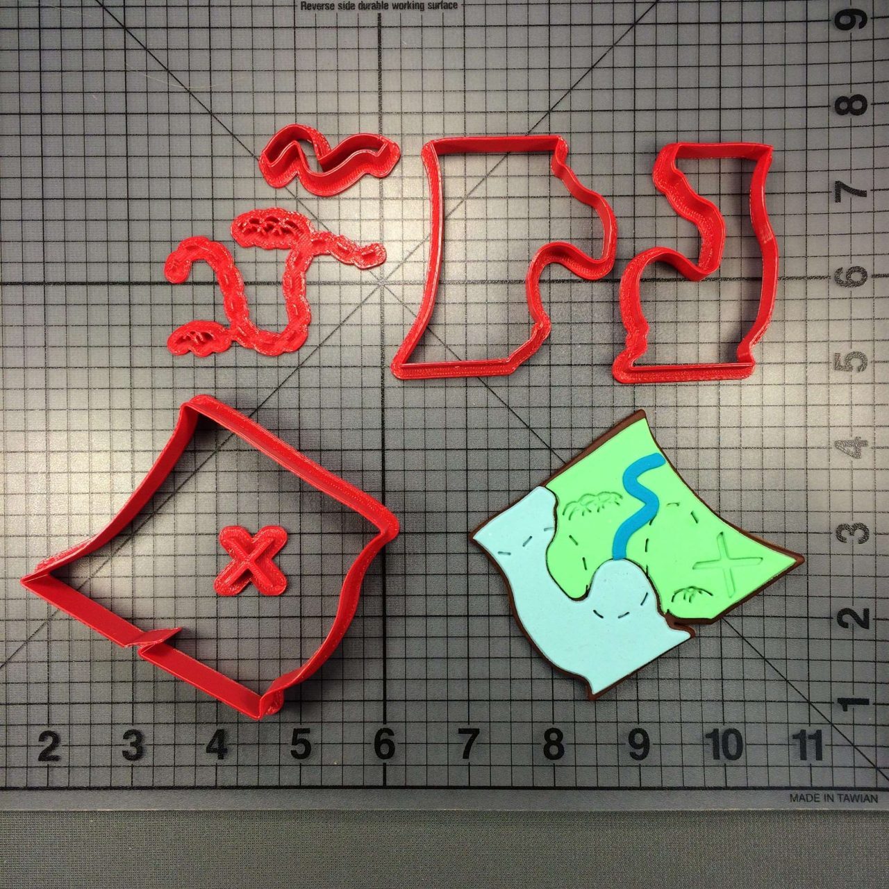 Treasure Map 266-229 Cookie Cutter Set