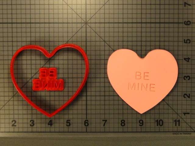 Be Mine Candy 266-347 Cookie Cutter Set
